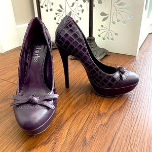 💜Purple Platform Pumps💜